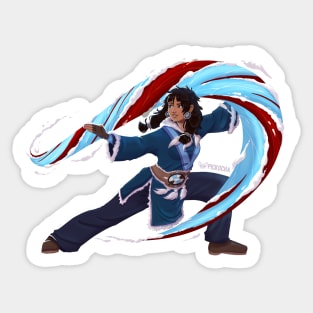 Piper Mclean Bloodbender ATLA Sticker